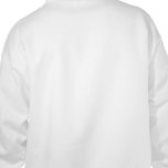 large eye socket skull hooded pullover
