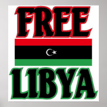 Large Free Libya Poster