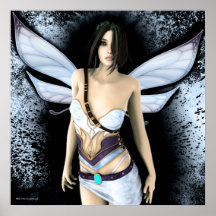 Large Gothic Faerie Solitude Artwork Print