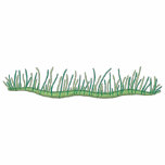 Large Grass embroidered shirts