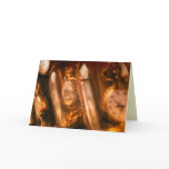 Large Greeting Card of Clock Collection