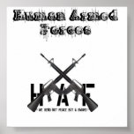 Large [HAF] Poster