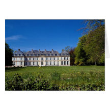 Large mansion in rural Norway Greeting Card