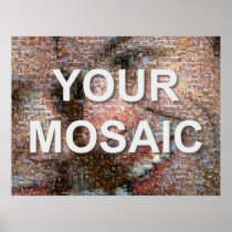 Large mosaic (landscape) print