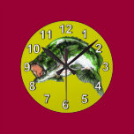 Large mouth Bass wall clocks