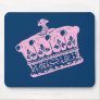 Large Pink Crown or Tiara Mouse Pad