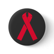 Large Red Ribbon for AIDS Awareness Pin