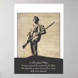 Large Revolutionary Minuteman Poster posters