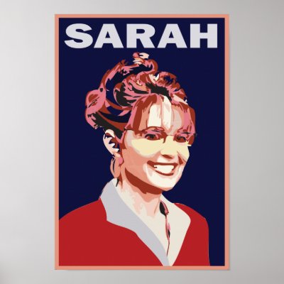 Large Sarah Palin Poster by spacedust