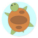 Large Turtle Sticker