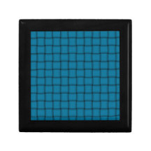 Large Weave - Cerulean Jewelry Box