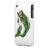 Largemouth Bass Case-mate Iphone 3 Cases