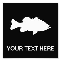 LARGEMOUTH BASS - CUSTOMIZABLE PHOTO PRINT