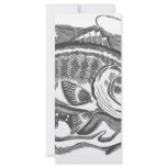 Largemouth Bass in the cattails rack cards