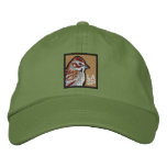 Lark Sparrow (non-distressed) Embroidered Baseball Caps