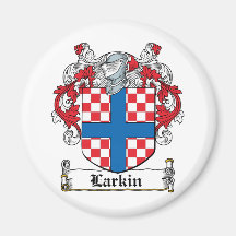 Larkin Family Crest Fridge Magnet