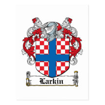 Larkin Family Crest Post Cards