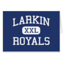 Larkin - Royals - High School - Elgin Illinois cards