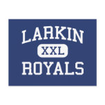 Larkin - Royals - High School - Elgin Illinois postcards