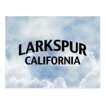 Larkspur California Postcard