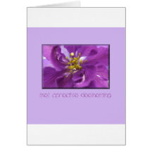 larkspur sympathy card dutch