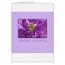 larkspur sympathy card english