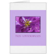 larkspur sympathy card french