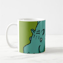 Larry the Hippo. Coffee Mugs
