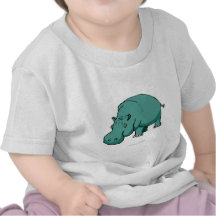 Larry the Hippo. T Shirt