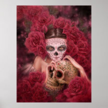 Las Calaveras Art Print