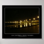 Las Canteras, Gran Canaria Poster