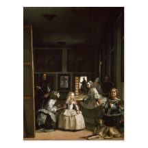 Las Meninas by Diego Velazquez Postcard