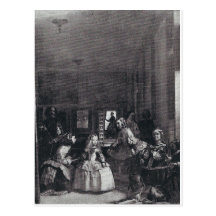 "Las Meninas." by Velazquez Post Card