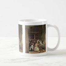 Las Meninas (Self Portrait With The Royal Family) Coffee Mugs