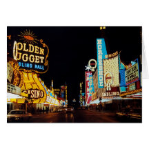 Las Vegas 1960 Card