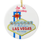 Las Vegas 21st Birthday Pendant