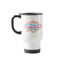 Las Vegas 30th Birthday Mug