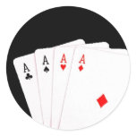 Las Vegas 4 Ace's Sticker