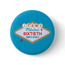 Las Vegas 60th Birthday Pin