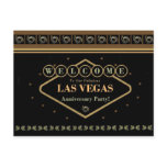 Las Vegas Anniversary Party Postcard