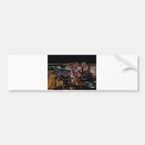 Las Vegas at Night bumper stickers