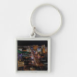 Las Vegas at Night Keychains