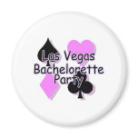 Las Vegas Bachelorette Party Card Suits magnets