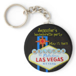 Las Vegas Bachelorette Party Favour keychains