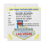 Las Vegas Bachelorette Party Shoes invitations