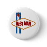 Las Vegas Best Man Pins