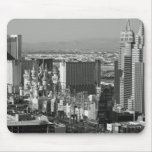 Las Vegas Black and White Photo mousepads