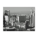 Las Vegas Black and White Photo Post Card