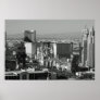 Las Vegas Black and White Photo Poster
