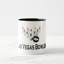 Las Vegas Bowler Two Tone Mug!
